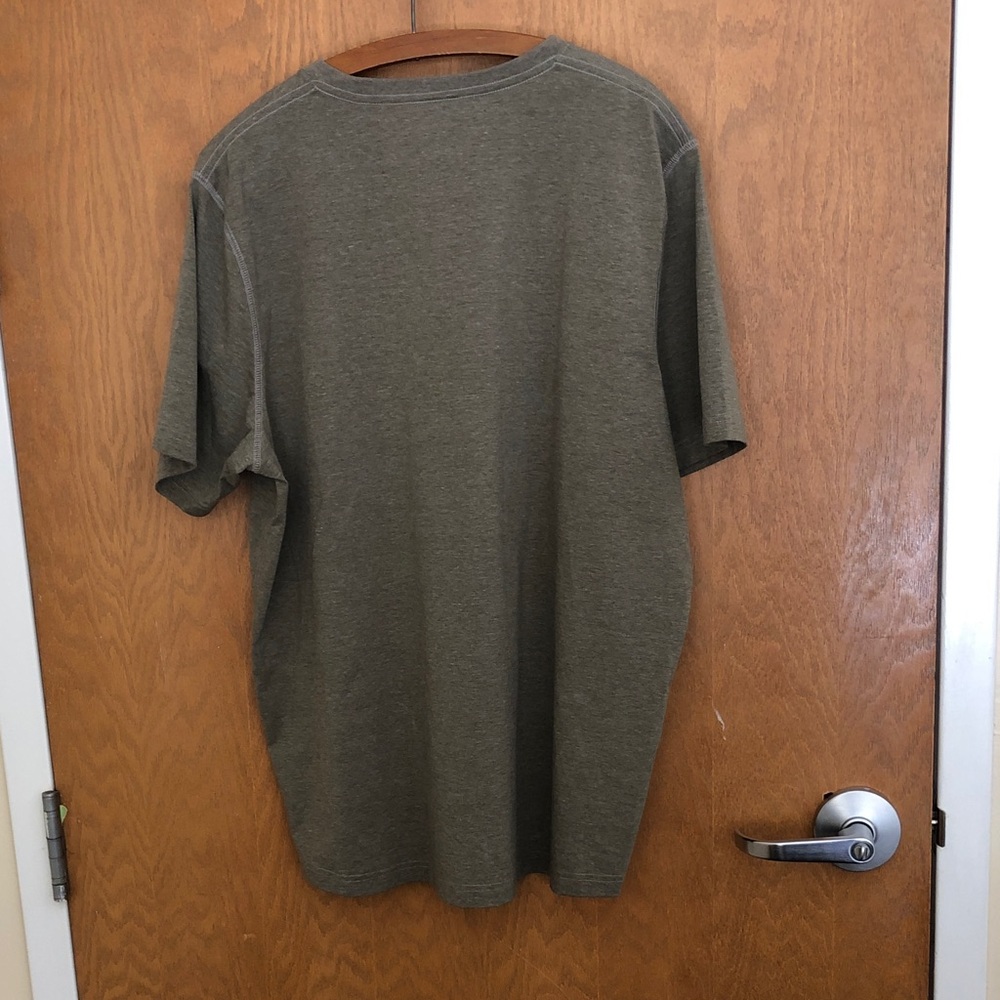 Olive Green Men's insect repellent T-Shirt - Picture 3 of 3